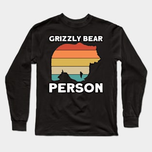 Grizzly Bear Person - Grizzly Bear Long Sleeve T-Shirt